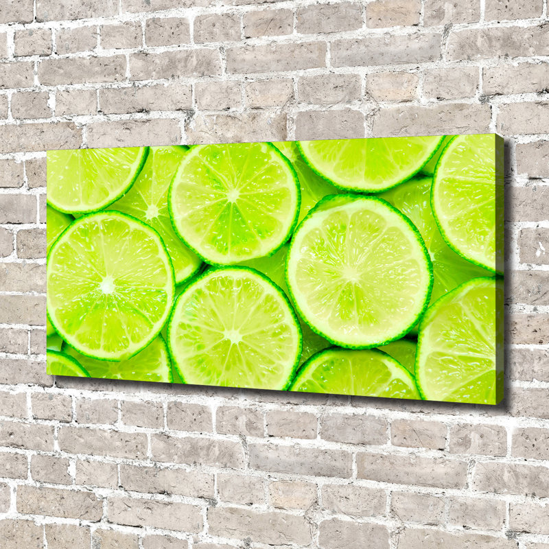 Limes - No Frame Print on Canvas