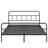 Huddleson Bed Metal Platform Bed frame-1583238701