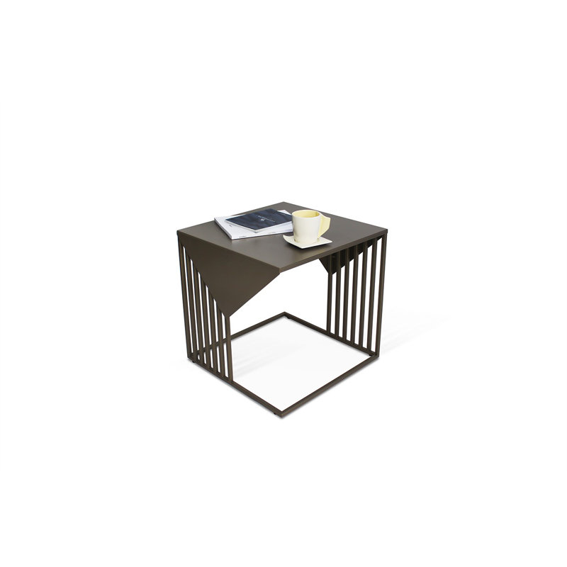 Damarieon Frame End Table, Brown