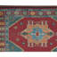 Tapis rouge noué à la main de haute qualité