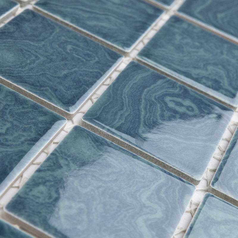 Carreau de mosaïque en porcelaine 2 "x 2" Resort