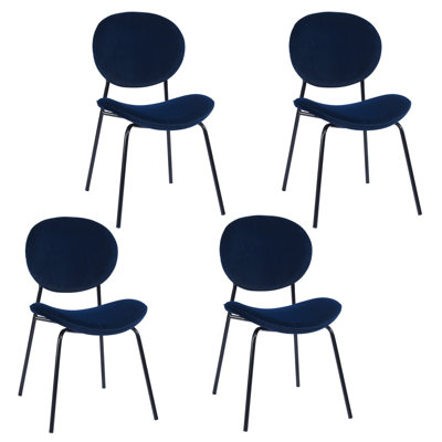 Alaya 137.2cm H Velvet Upholstered Side Chair