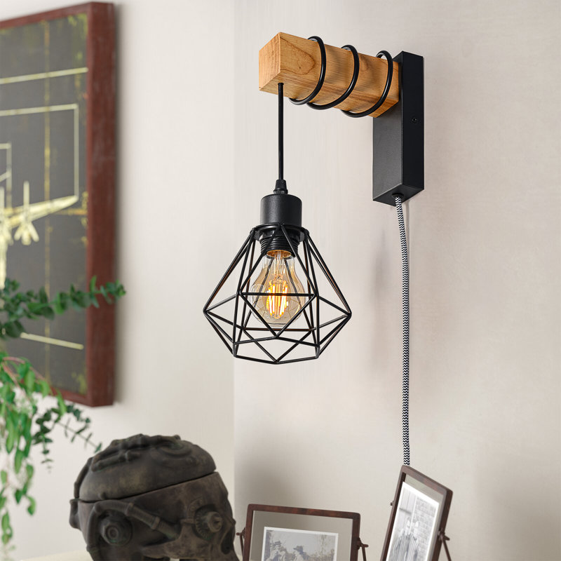 Luminaire suspendu moderne moderne en bois