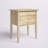 Manatuto Solid Wood Top 2 - Drawer End Table with Storage