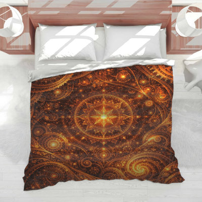 Édredon complexe Fractals Mandala
