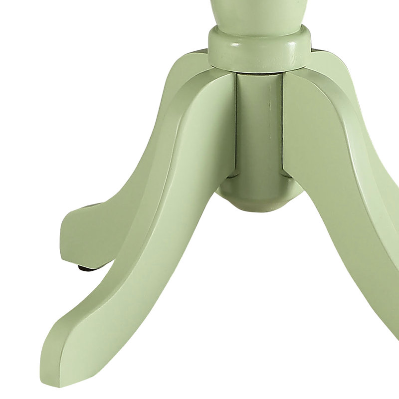Table d'appoint ronde avec piédestal stable - idéale pour l'intérieur de la maison