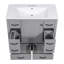 Ensemble de meuble-lavabo 36 po avec évier, six tiroirs, diviseur de tiroir multifonctionnel, tablette réglable-24942617-24942614