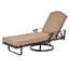 Ensemble de 3 chaises longues pivotantes Tamaron