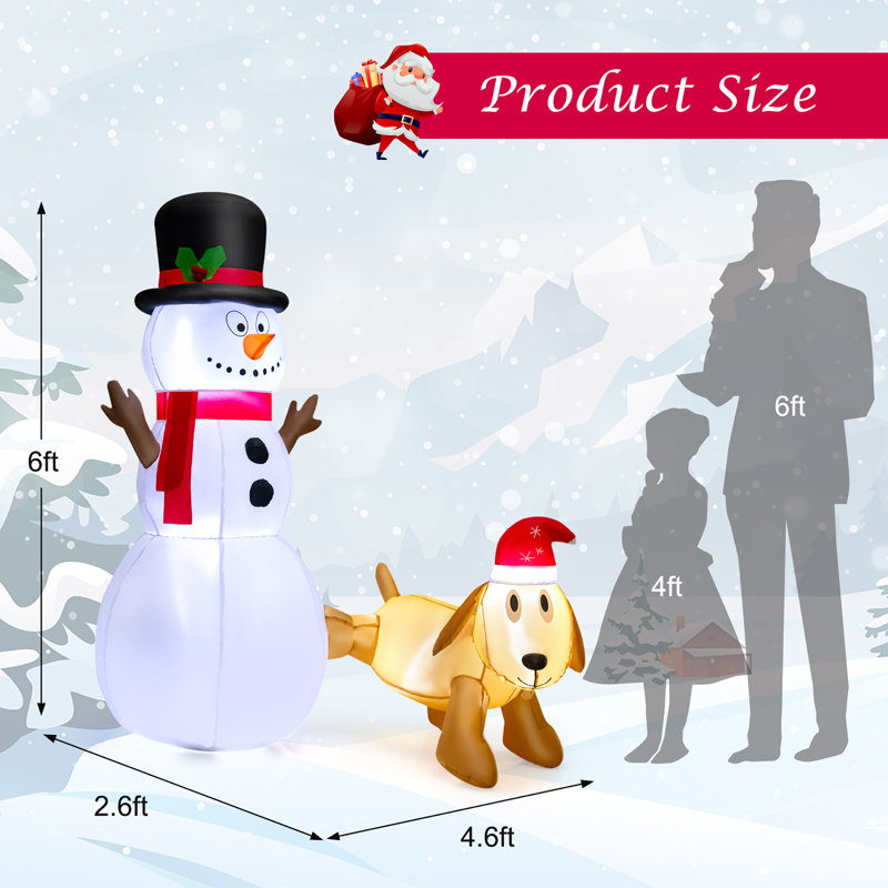 Weather Resistant Fabric Christmas Decoration