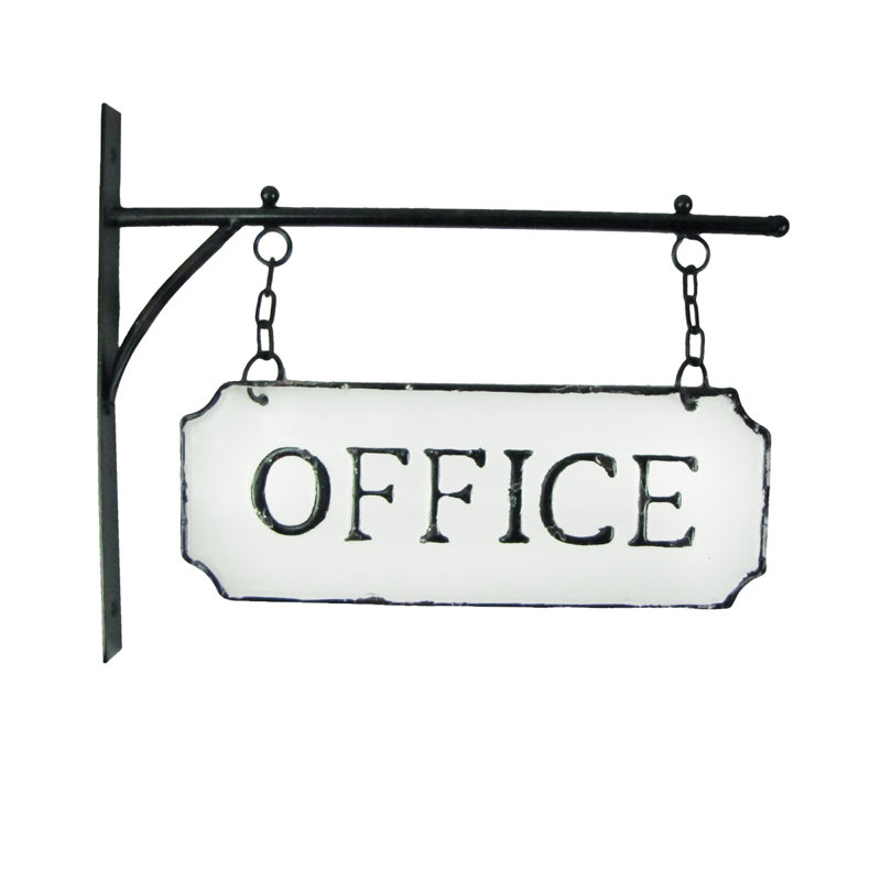 LeChee Steel Text & Numbers Wall Decor