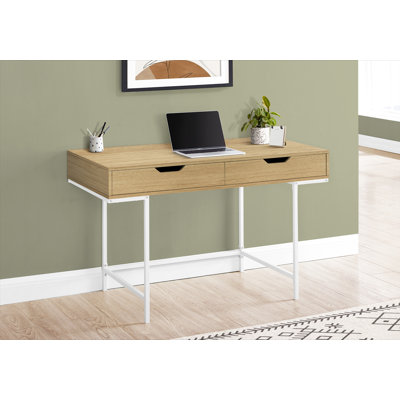 Bureau d'ordinateur, bureau personnel, ordinateur portable, tiroirs de rangement