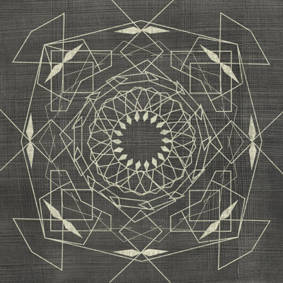 Geometric Tile V by Chariklia Zarris - Wrapped Canvas Painting