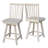 Hirz Swivel Solid Wood Counter Stool-43730169