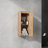 12" Bathroom Wall-Mounted Side Cabinet, Soft-Close Doors, Float Design (KD Packing)-1593718249