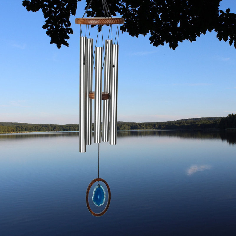 Agate - Grand carillon, Bleu, H 13 po x l 6 po x P 2 po