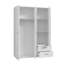 Mijah Manufactured Wood Wardrobe