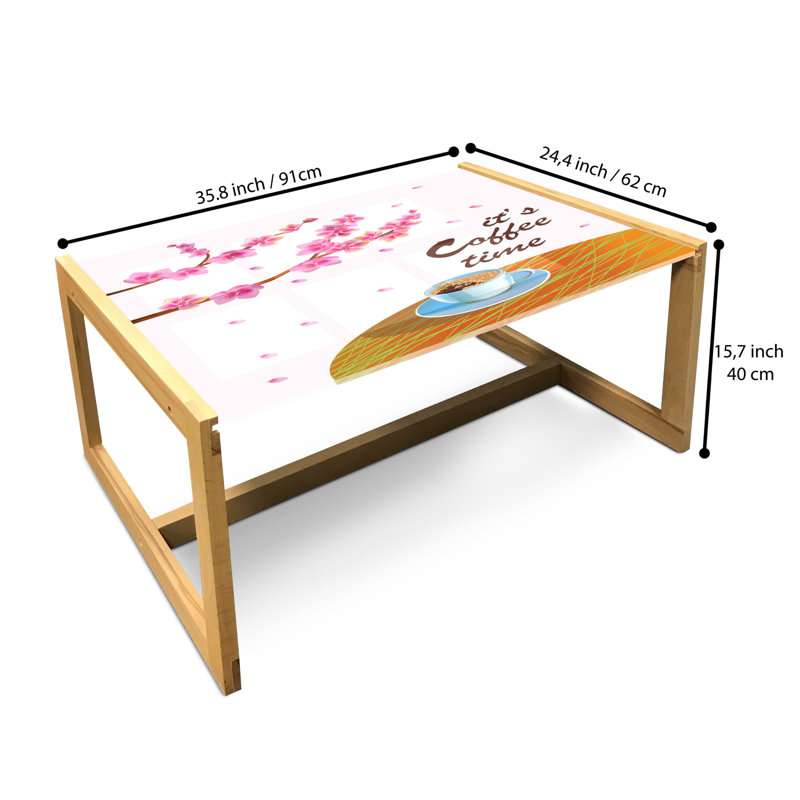 Jalaya Sled Coffee Table, 90cm H x 62cm W x 40cm D