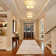 Deontee 13'' 3 - Light White Fabric Linen Flush Mount