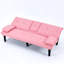 Lit multiple rose de 67 pouces avec porte-gobelet bien pensé pour se détendre dans des dortoirs, 67-120914851