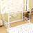 Metal Floor Bed Frame With Guardrails-1477740469-1477740470