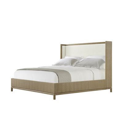 Montauk Upholstered Wingback Bed