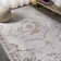 Pruden Ornate Medallion Modern Cream/Red Rug