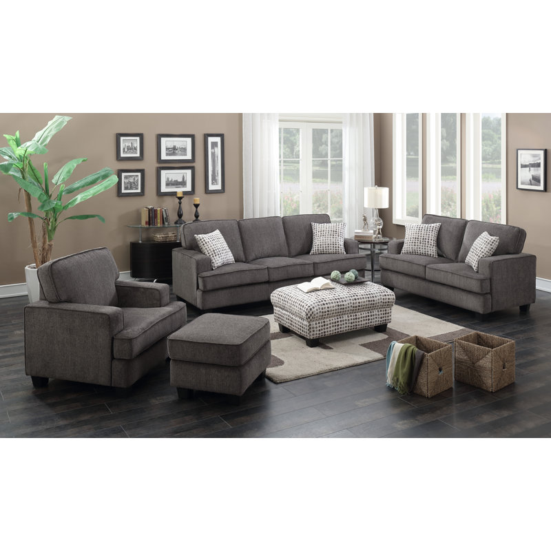 Alora Upholstered 62'' Loveseat, Ink