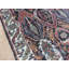 Tapis de la surface en laine 5 pi 10 po x 9 pi 1 po one-of-kind-noué la brown
