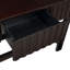 52 Inch Console Table With 3 Drawers, Mid Century . Solid Wood Legs, . Fits Living Room & Entryway Fluted Table, Inch. Pine Ideal For Bedroom