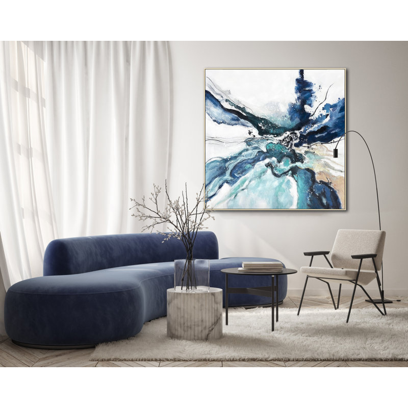 Art mural sur toile Tide Burst