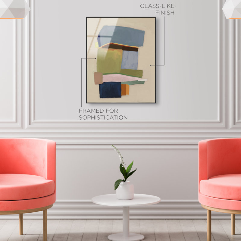 Point Of View Print by Oliver Gal, 25" H x 21" W, Black Floater Frame