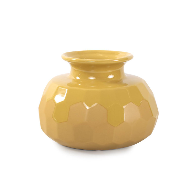 Vase en céramique Golden Bee