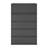 Harietta 42'' Wide 5 -Drawer Steel File Cabinet-1882297497
