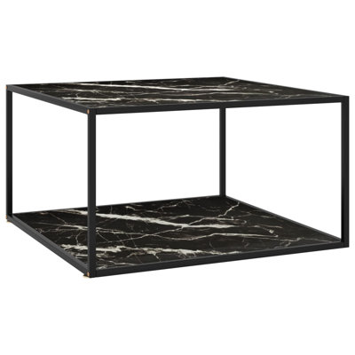 Table basse à cadre simple avec rangement