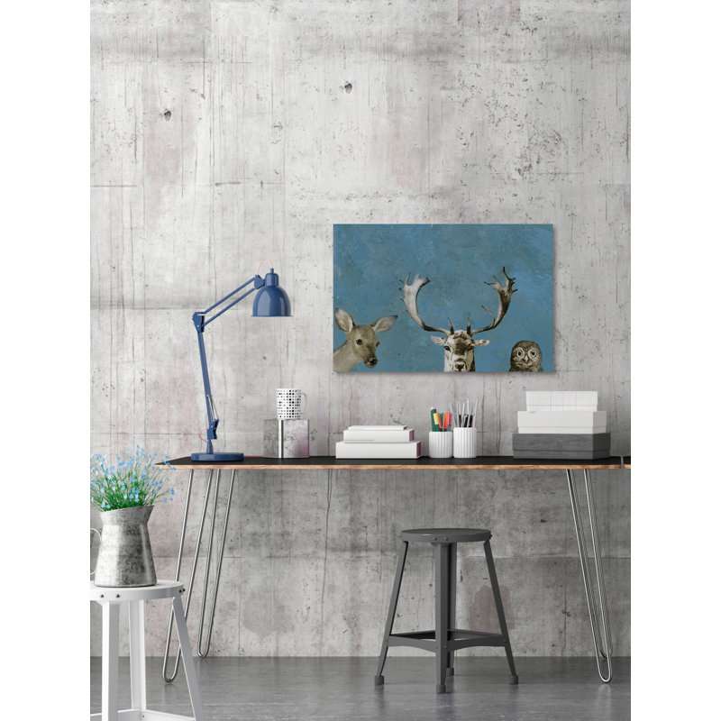 Art sur toile Bucoli «Forest Trio», H 24 po x l 36 po x P 1,5 po