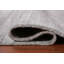 Tapis rayé gris Gabbeh 5 x 5