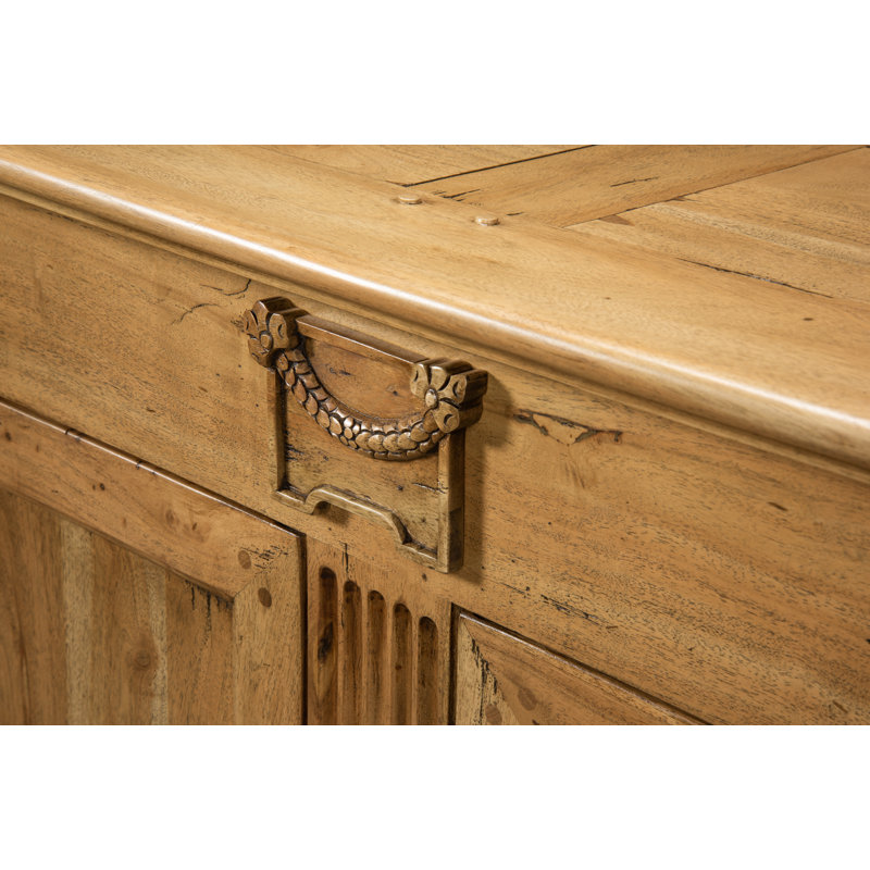 Carreiro 79'' W Solid Wood Sideboard, Driftwood