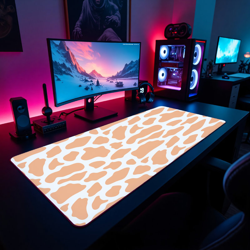 Polyester Desk Pad, 14.4x12.1