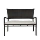 Skye Wicker Garden Bench