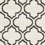 Tapis géométrique ivoire / anthracite Ammundsen-589722988