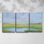 Monet, reproduction sur toile 3 pièces-94898892