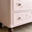 Buffet artistique en bois peint