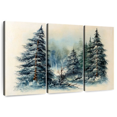 Harnek Winter Evergreen Forest