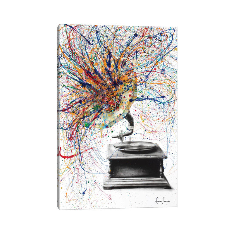 Louder by Ashvin Harrison - Wrapped Canvas Giclee Art Print, 66.04 cm H x 45.72 cm W x 1.91 cm D