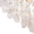 Myra 8 - Light Steel Dimmable Chandelier
