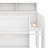 Versatile Modern Loft Bed Frame With Desk, Built-In Shelves And LED Lighting-1454259325