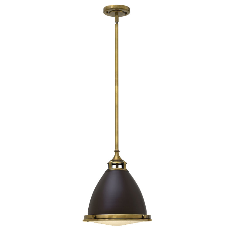 Amelia 1 Light Mini Pendant, Buckeye Bronze