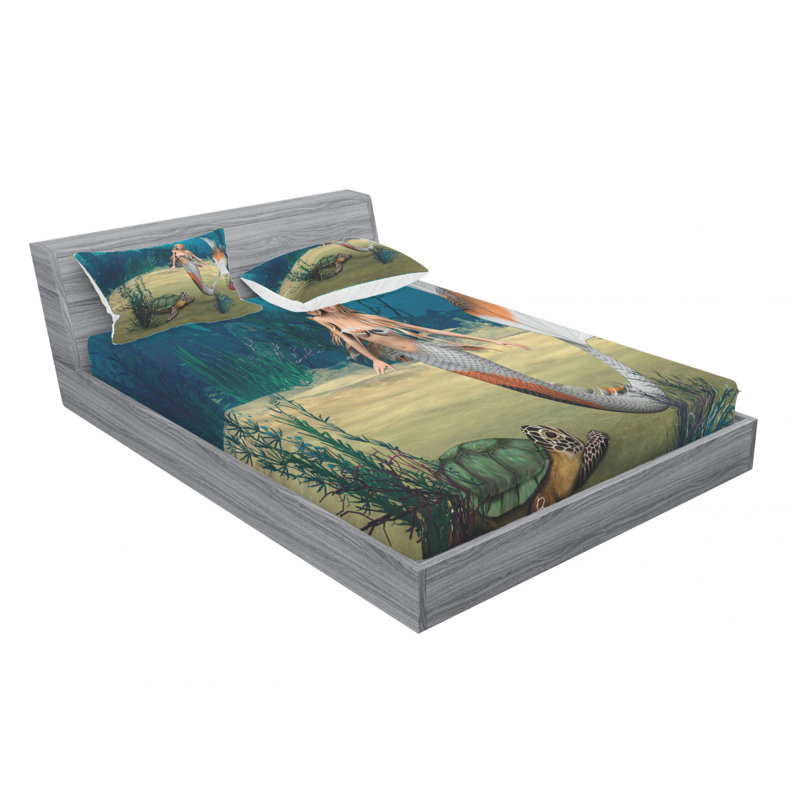 Microfiber Sheet Set, Full Sheet Set with Fitted Sheet