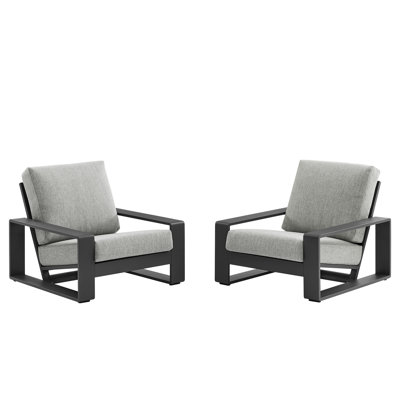 Ensemble de 2 fauteuils d'extérieur Lirienne