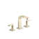 Parallel™Widespread Bathroom Faucet, 3-Hole Two Lever Handle Bathroom Sink Faucet, 1.2 GPM